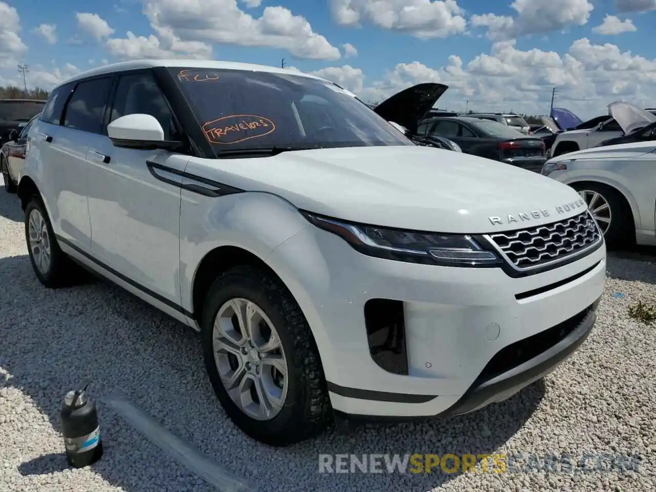 1 Photograph of a damaged car SALZJ2FX4LH106907 LAND ROVER RANGEROVER 2020