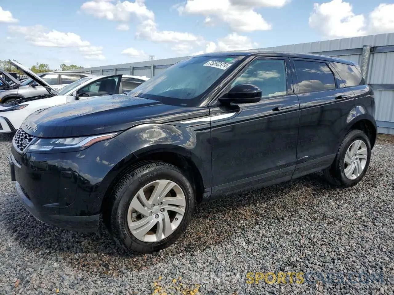 1 Photograph of a damaged car SALZJ2FX5LH054820 LAND ROVER RANGEROVER 2020