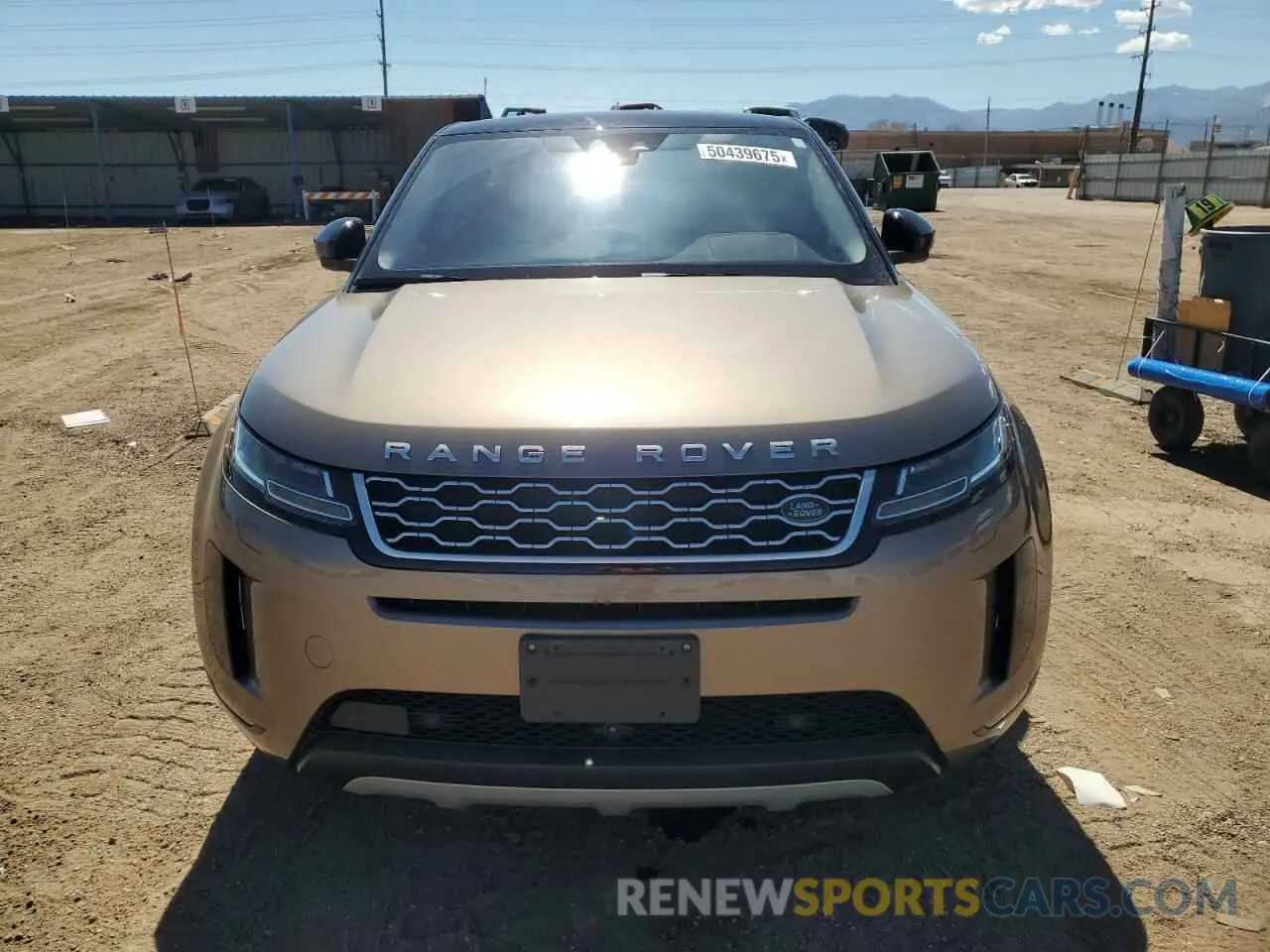 5 Photograph of a damaged car SALZJ2FX8LH022850 LAND ROVER RANGEROVER 2020
