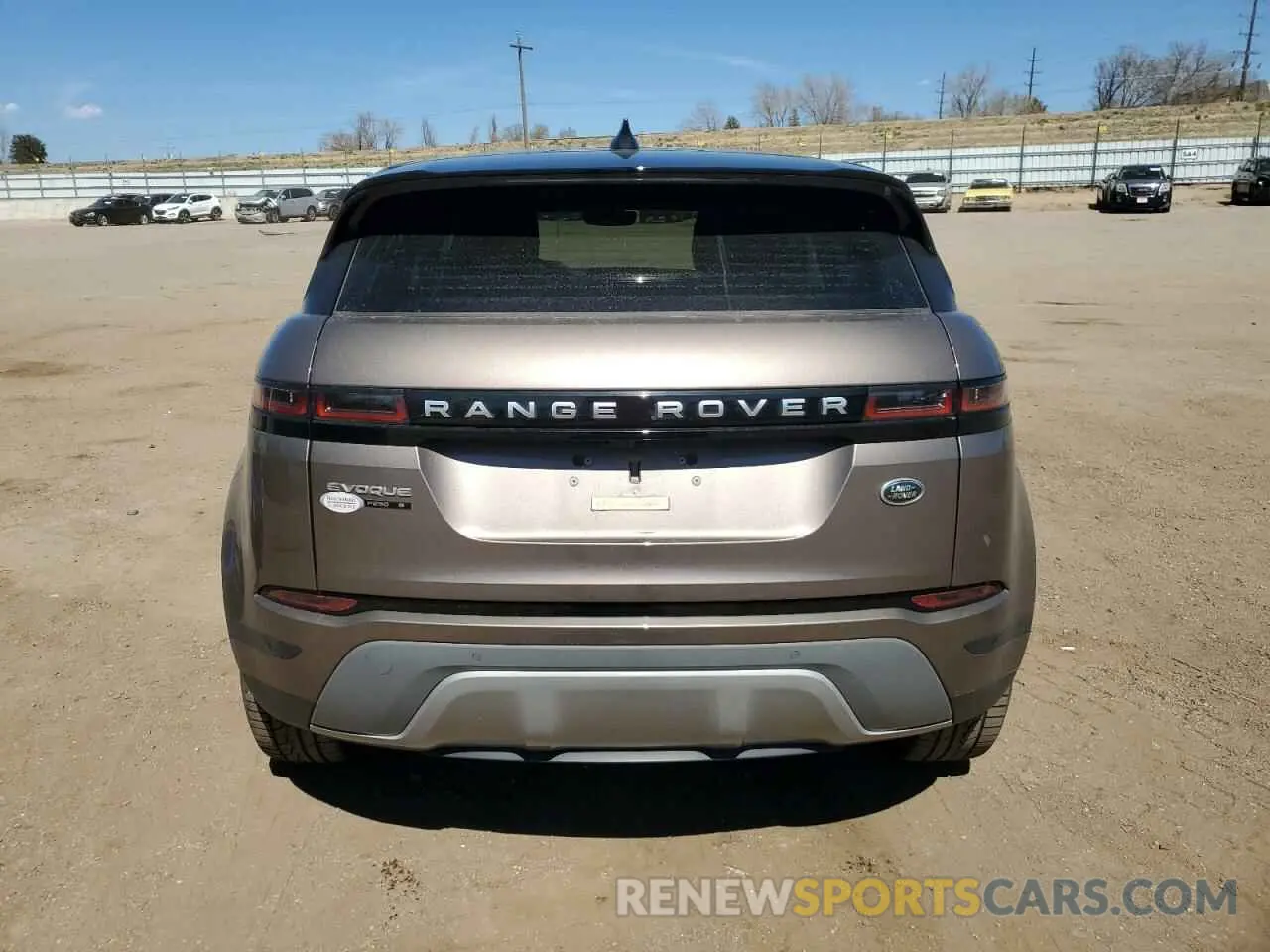6 Photograph of a damaged car SALZJ2FX8LH022850 LAND ROVER RANGEROVER 2020