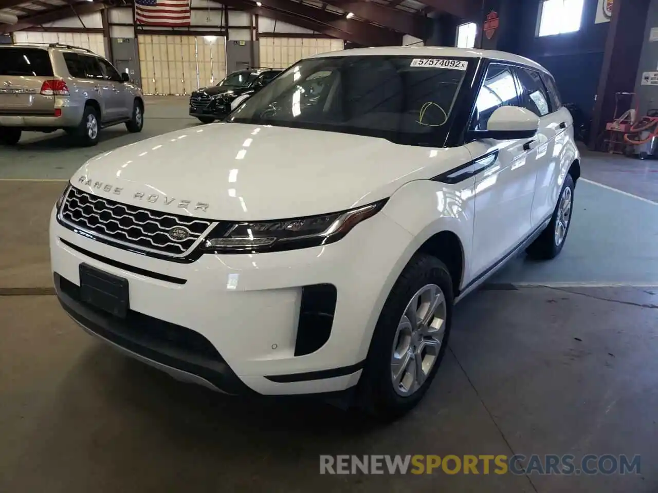 2 Photograph of a damaged car SALZJ2FX9LH043142 LAND ROVER RANGEROVER 2020