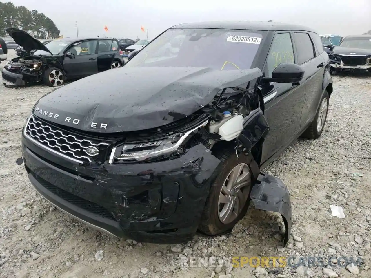 2 Photograph of a damaged car SALZJ2FXXLH039116 LAND ROVER RANGEROVER 2020