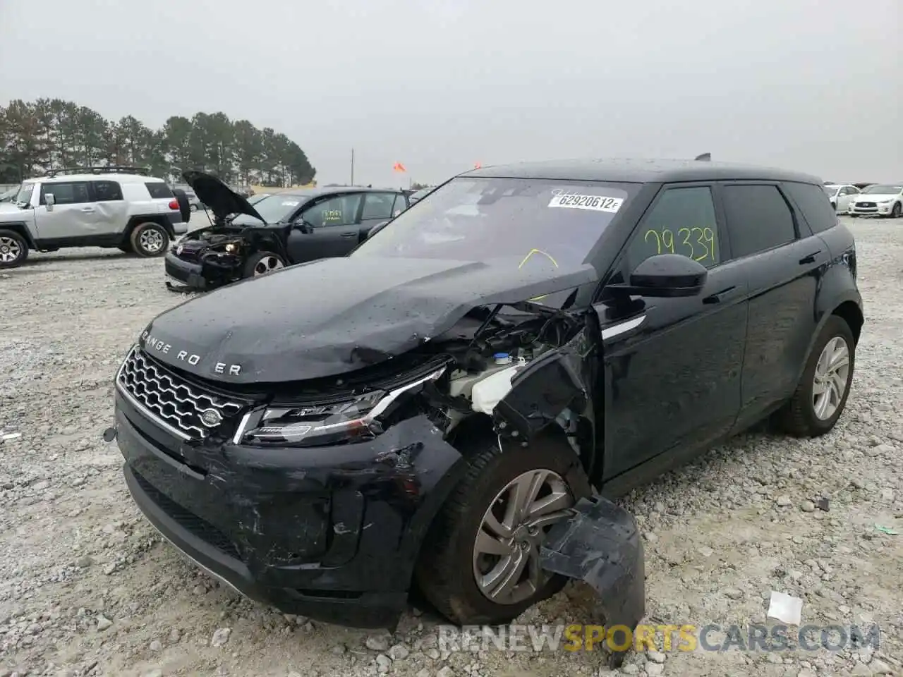 9 Photograph of a damaged car SALZJ2FXXLH039116 LAND ROVER RANGEROVER 2020