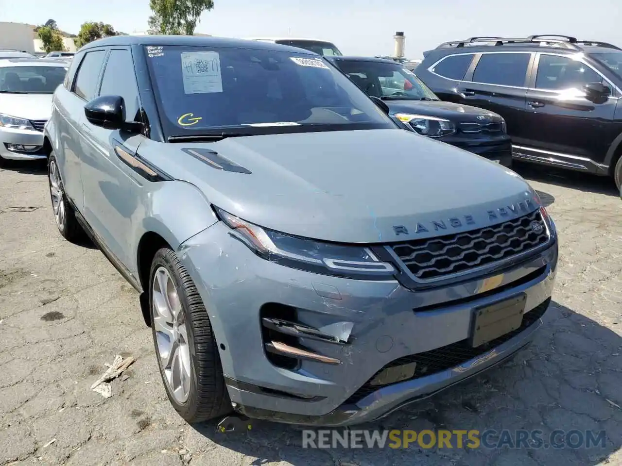 1 Photograph of a damaged car SALZL2FX0LH121222 LAND ROVER RANGEROVER 2020