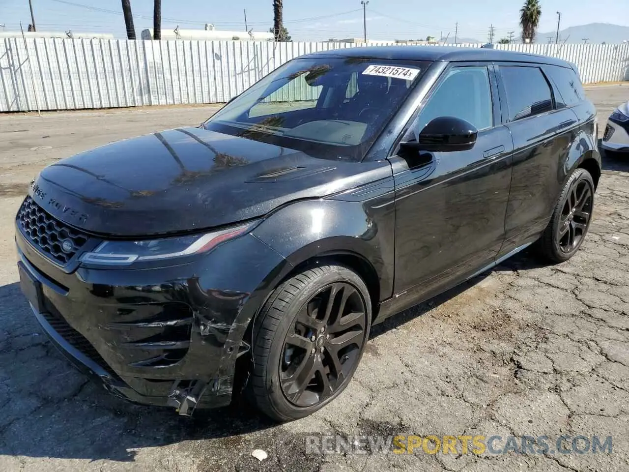1 Photograph of a damaged car SALZM2GX0LH037364 LAND ROVER RANGEROVER 2020