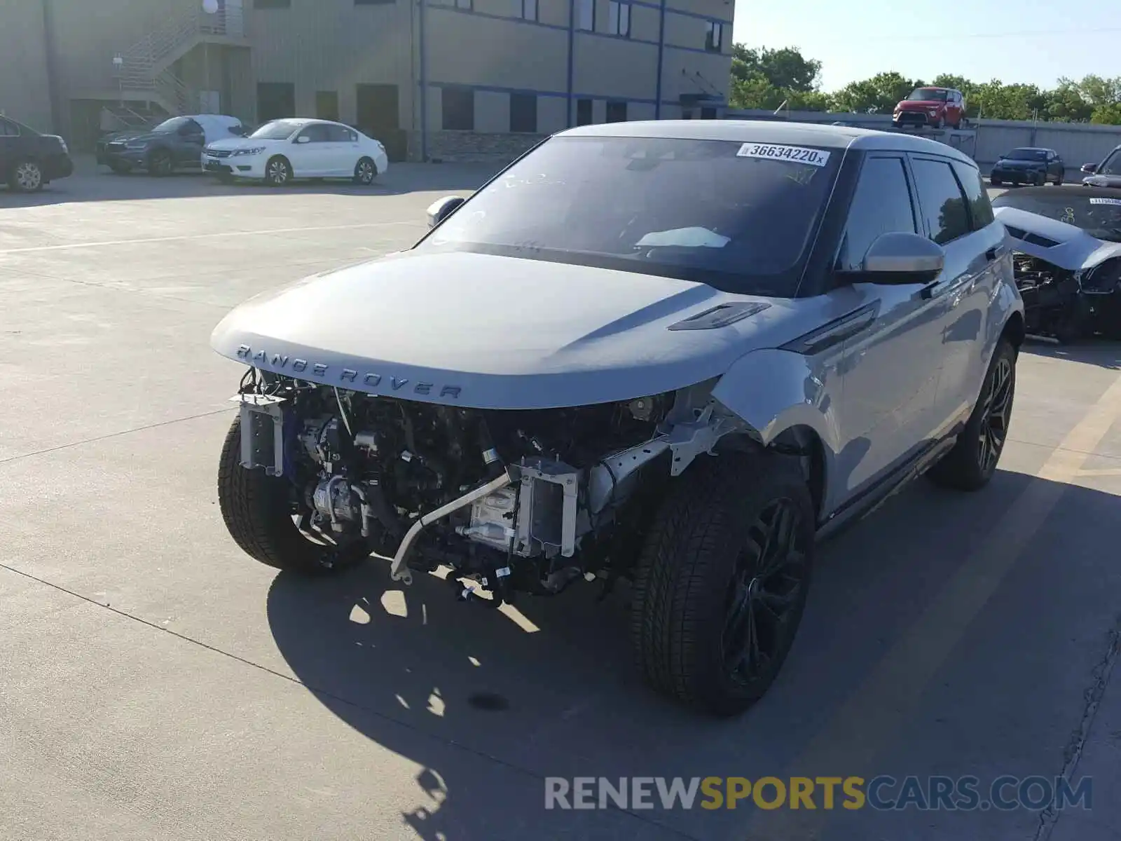 2 Photograph of a damaged car SALZM2GX3LH000860 LAND ROVER RANGEROVER 2020