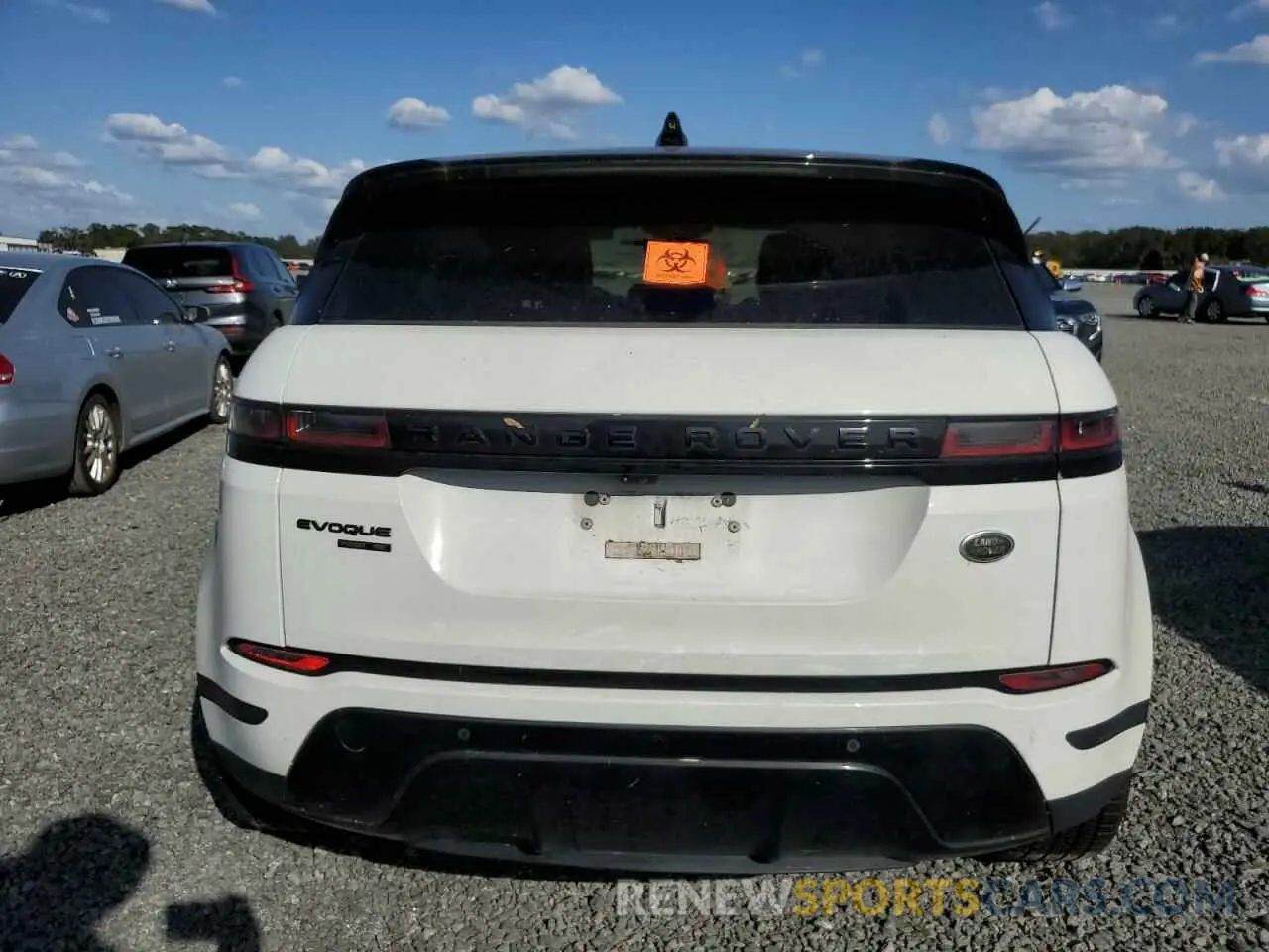 6 Photograph of a damaged car SALZP2FX0LH026468 LAND ROVER RANGEROVER 2020