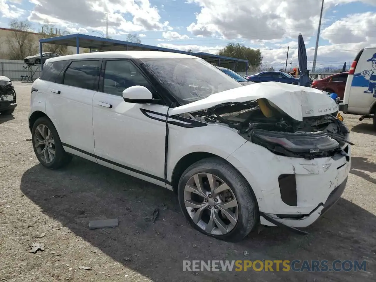 4 Photograph of a damaged car SALZP2FX2LH076871 LAND ROVER RANGEROVER 2020