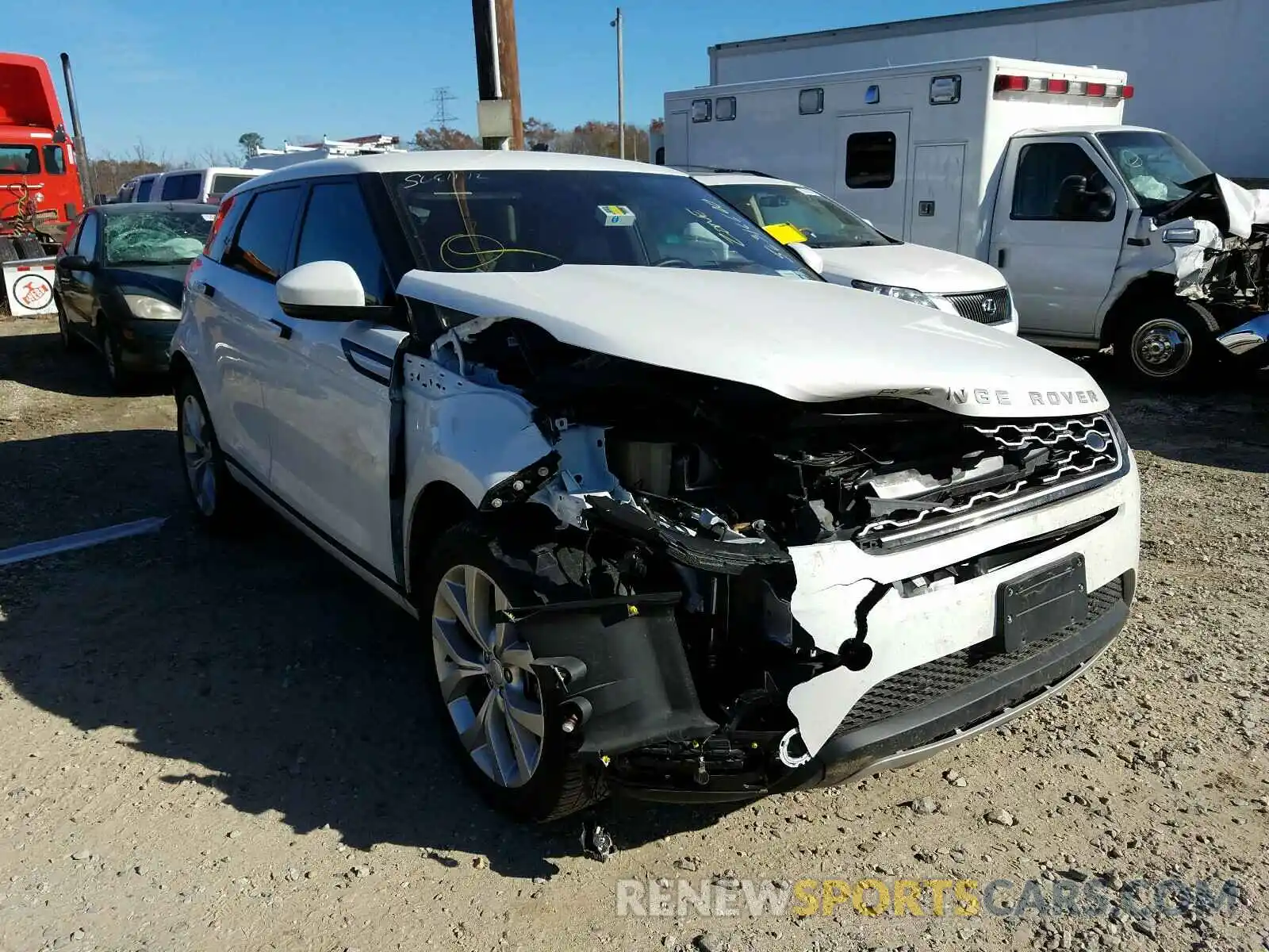 1 Photograph of a damaged car SALZP2FX2LH080483 LAND ROVER RANGEROVER 2020