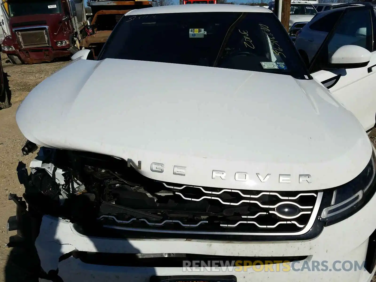 7 Photograph of a damaged car SALZP2FX2LH080483 LAND ROVER RANGEROVER 2020