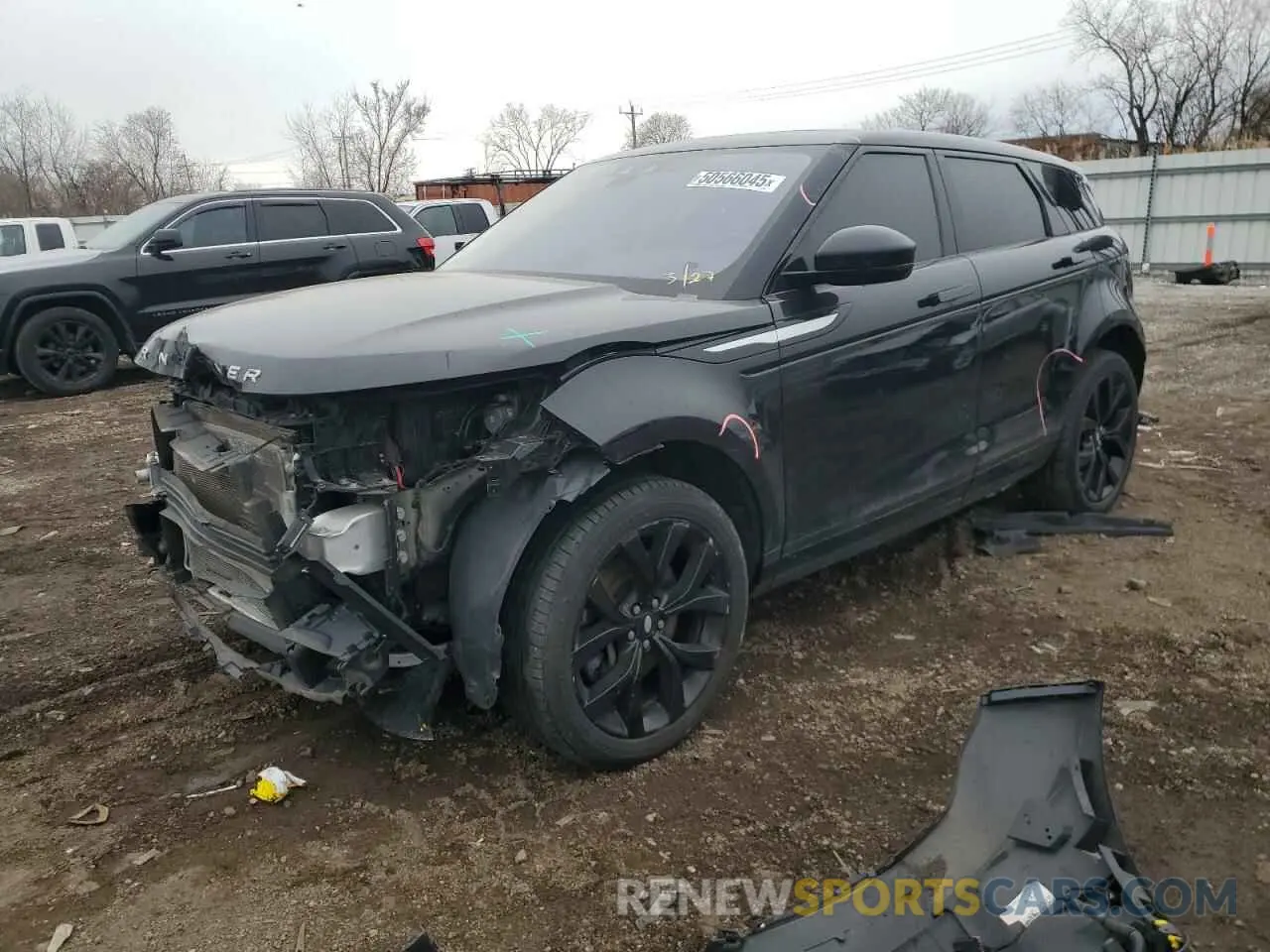 1 Photograph of a damaged car SALZP2FX3LH063238 LAND ROVER RANGEROVER 2020