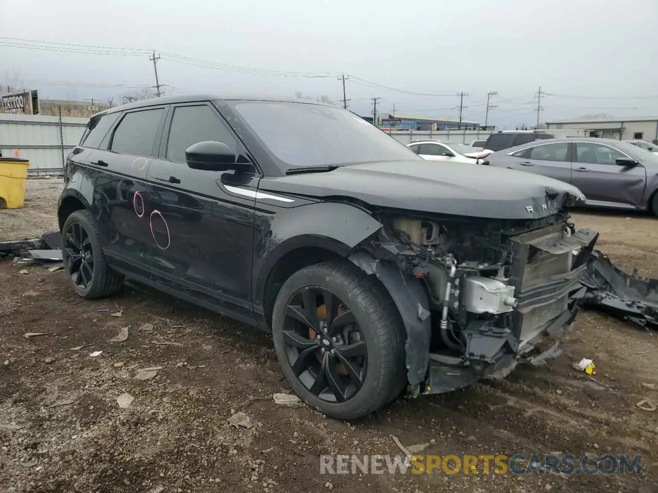4 Photograph of a damaged car SALZP2FX3LH063238 LAND ROVER RANGEROVER 2020