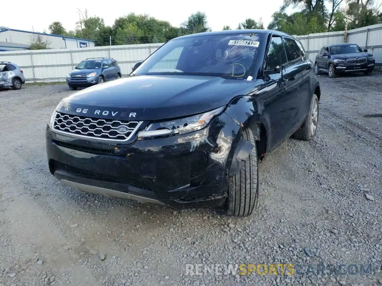 2 Photograph of a damaged car SALZP2FX4LH077794 LAND ROVER RANGEROVER 2020