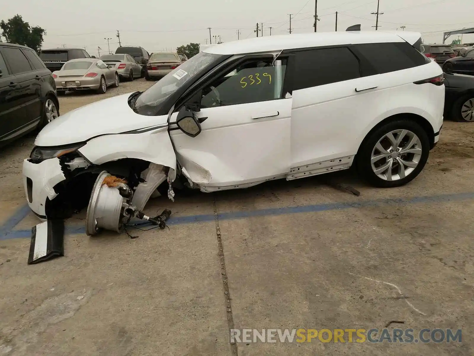 9 Photograph of a damaged car SALZP2FX4LH077956 LAND ROVER RANGEROVER 2020