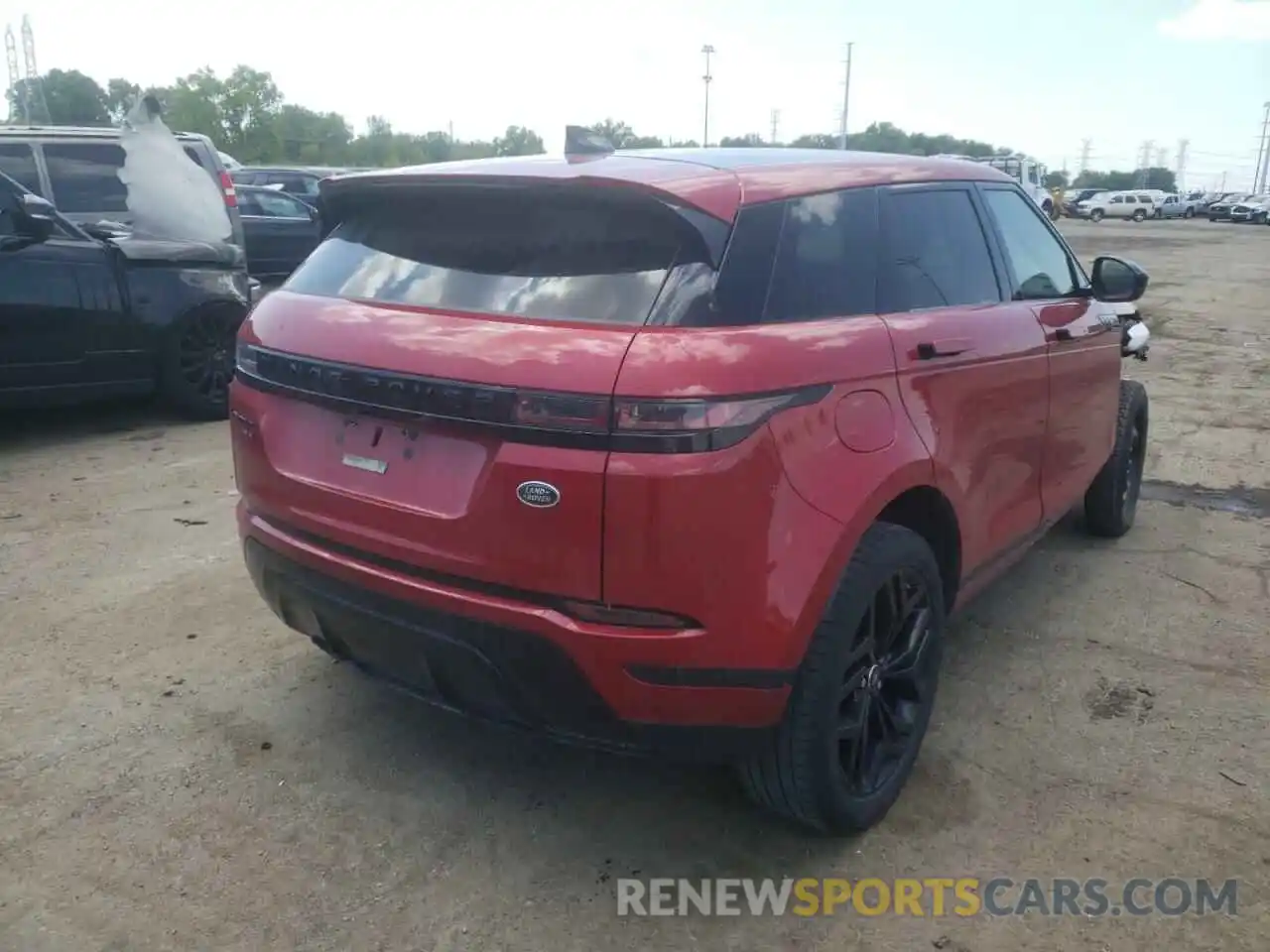 4 Photograph of a damaged car SALZP2FX5LH018284 LAND ROVER RANGEROVER 2020