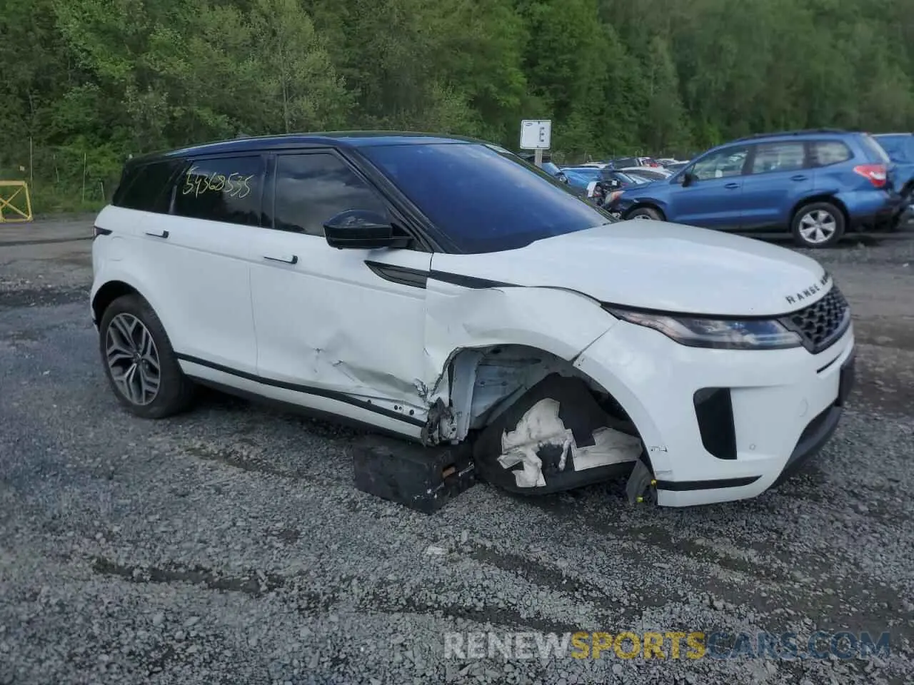 4 Photograph of a damaged car SALZP2FX6LH041539 LAND ROVER RANGEROVER 2020