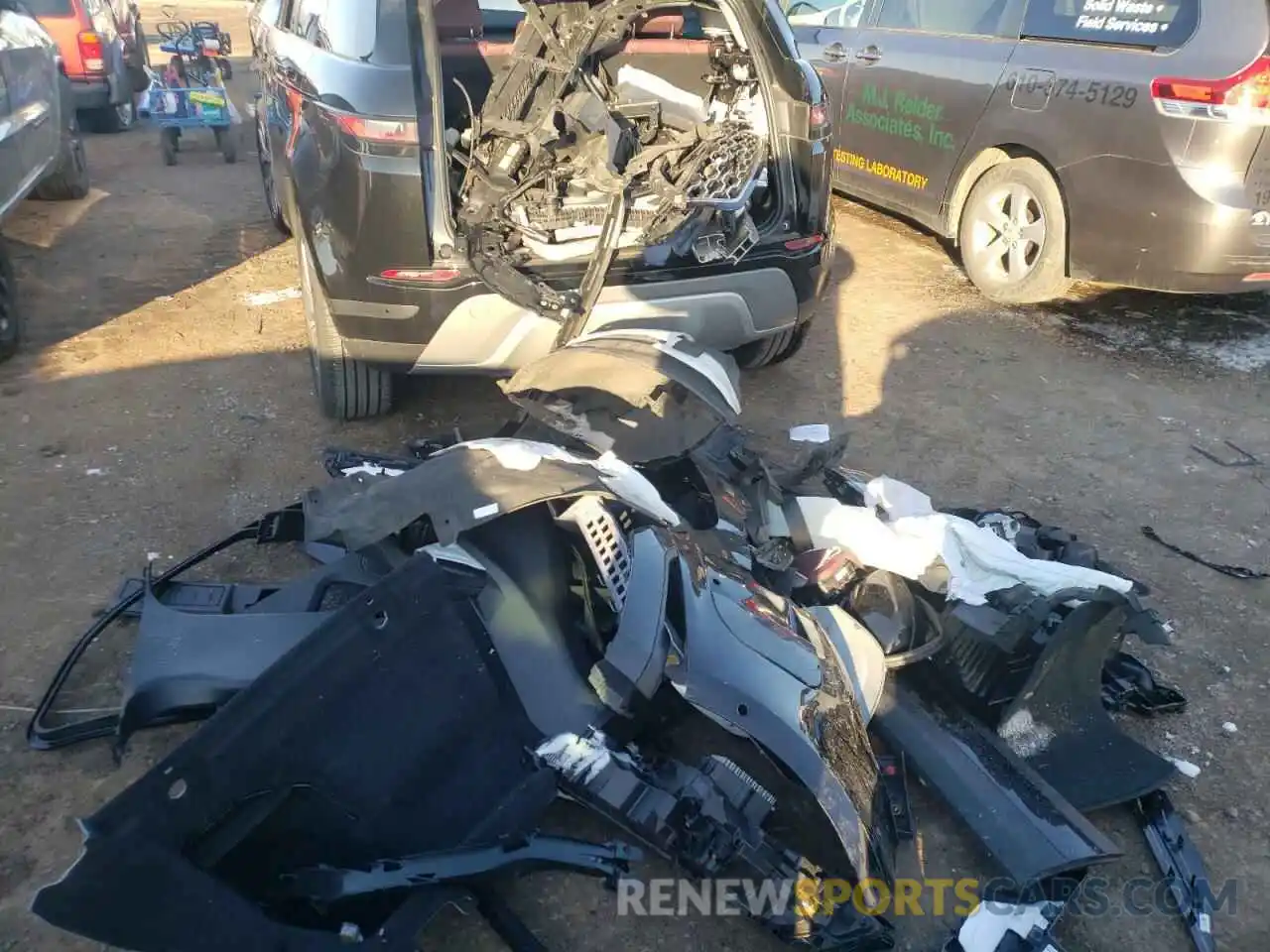 9 Photograph of a damaged car SALZP2FX6LH067851 LAND ROVER RANGEROVER 2020