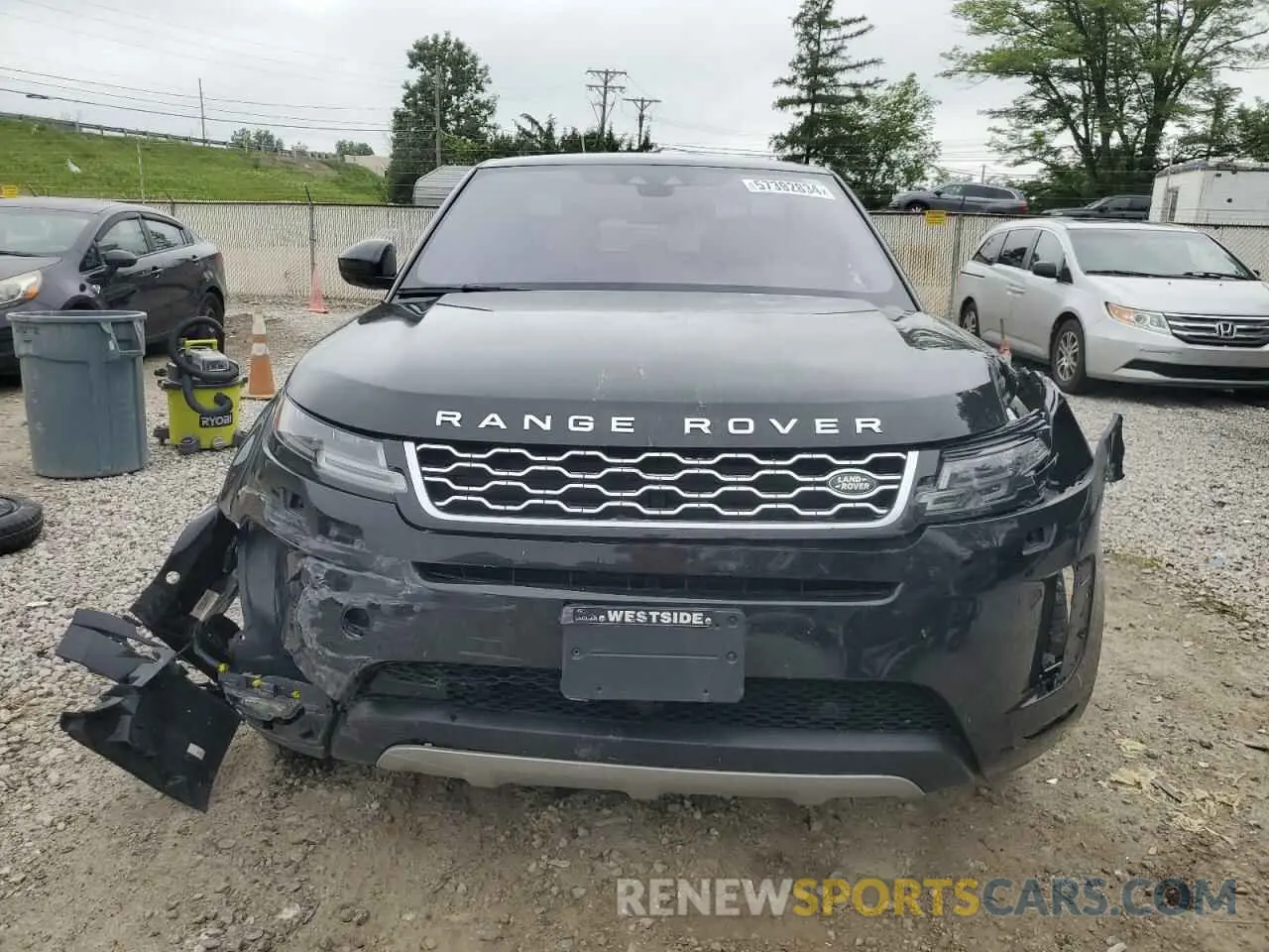 5 Photograph of a damaged car SALZP2FX7LH028198 LAND ROVER RANGEROVER 2020