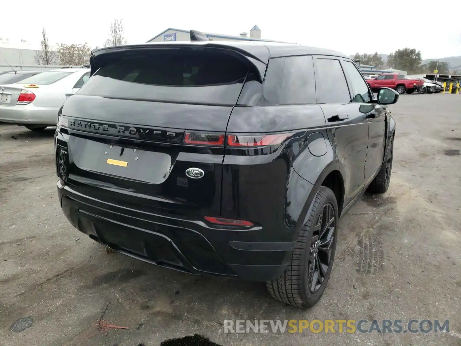 4 Photograph of a damaged car SALZP2FX7LH065834 LAND ROVER RANGEROVER 2020