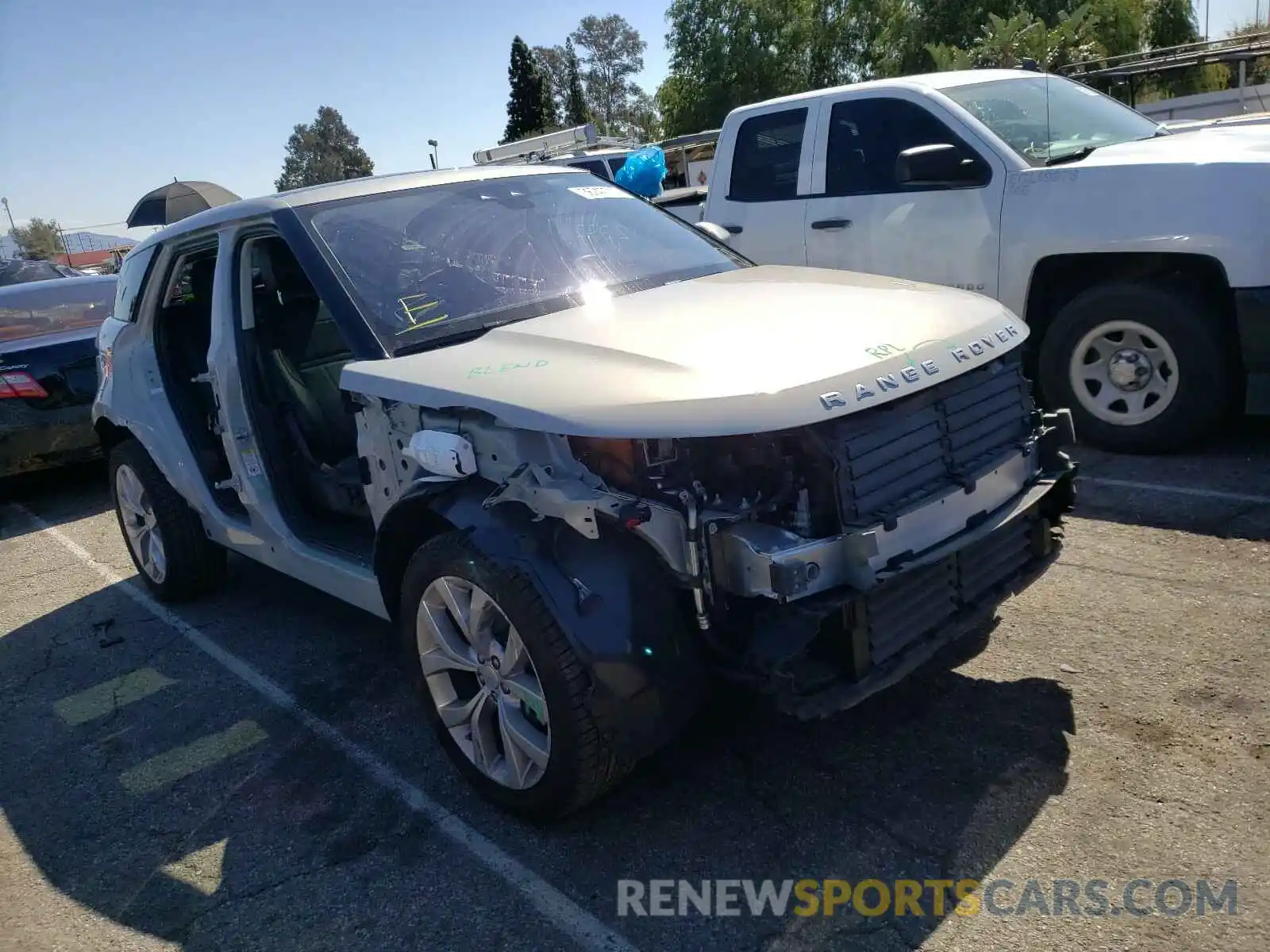 1 Photograph of a damaged car SALZP2FX8LH057497 LAND ROVER RANGEROVER 2020