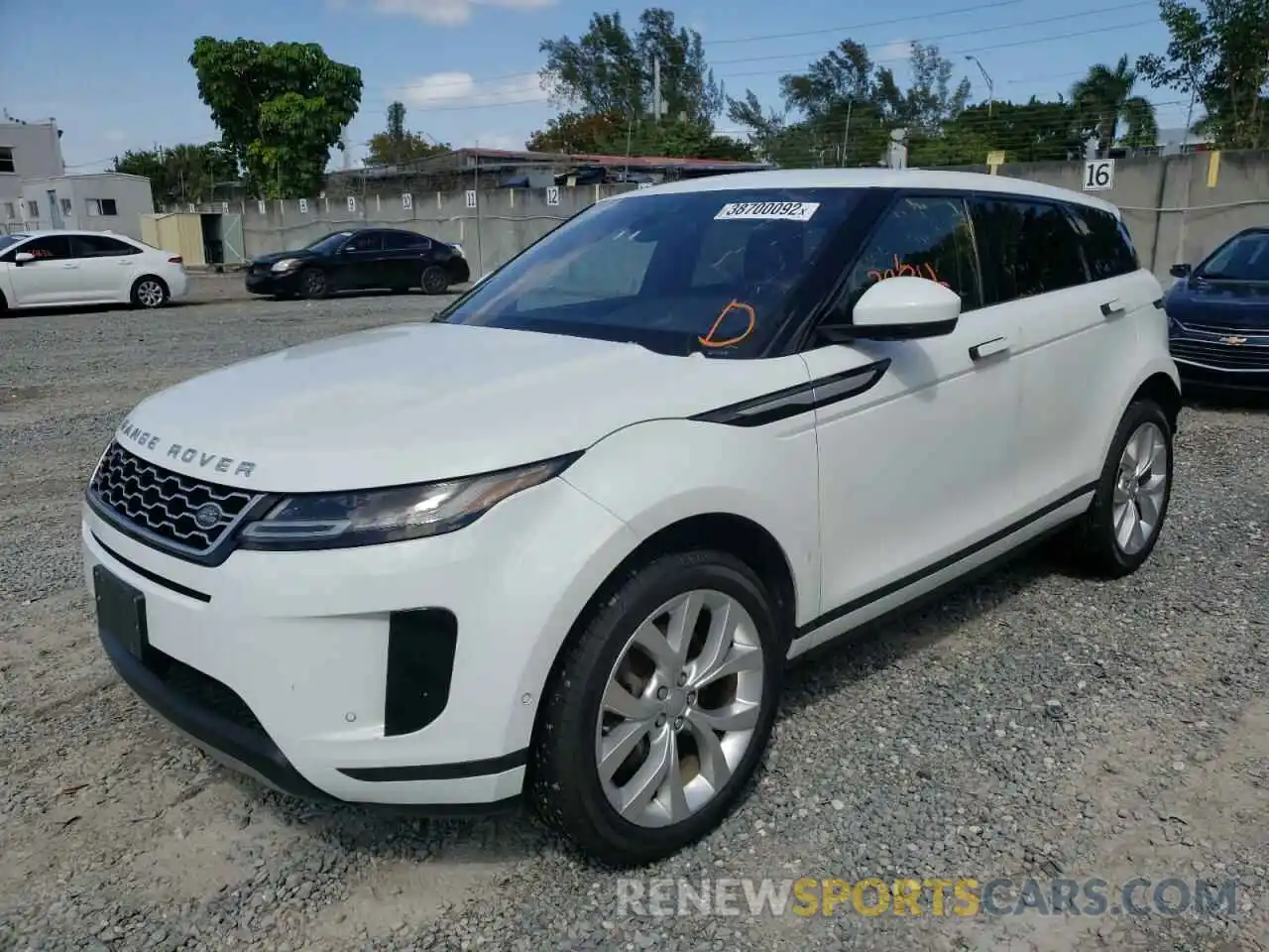 2 Photograph of a damaged car SALZP2FX9LH077046 LAND ROVER RANGEROVER 2020