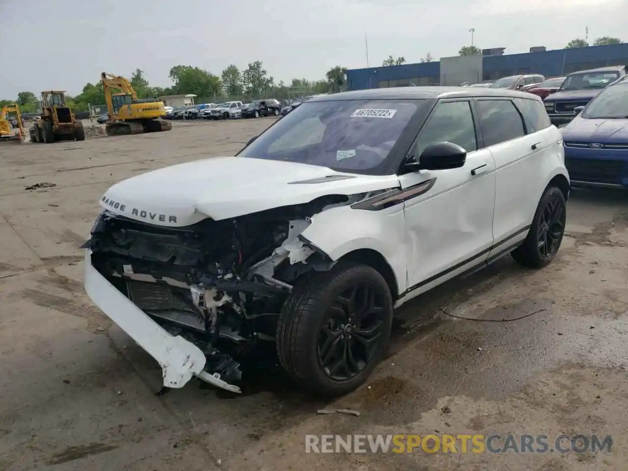 2 Photograph of a damaged car SALZT2GX1LH010676 LAND ROVER RANGEROVER 2020