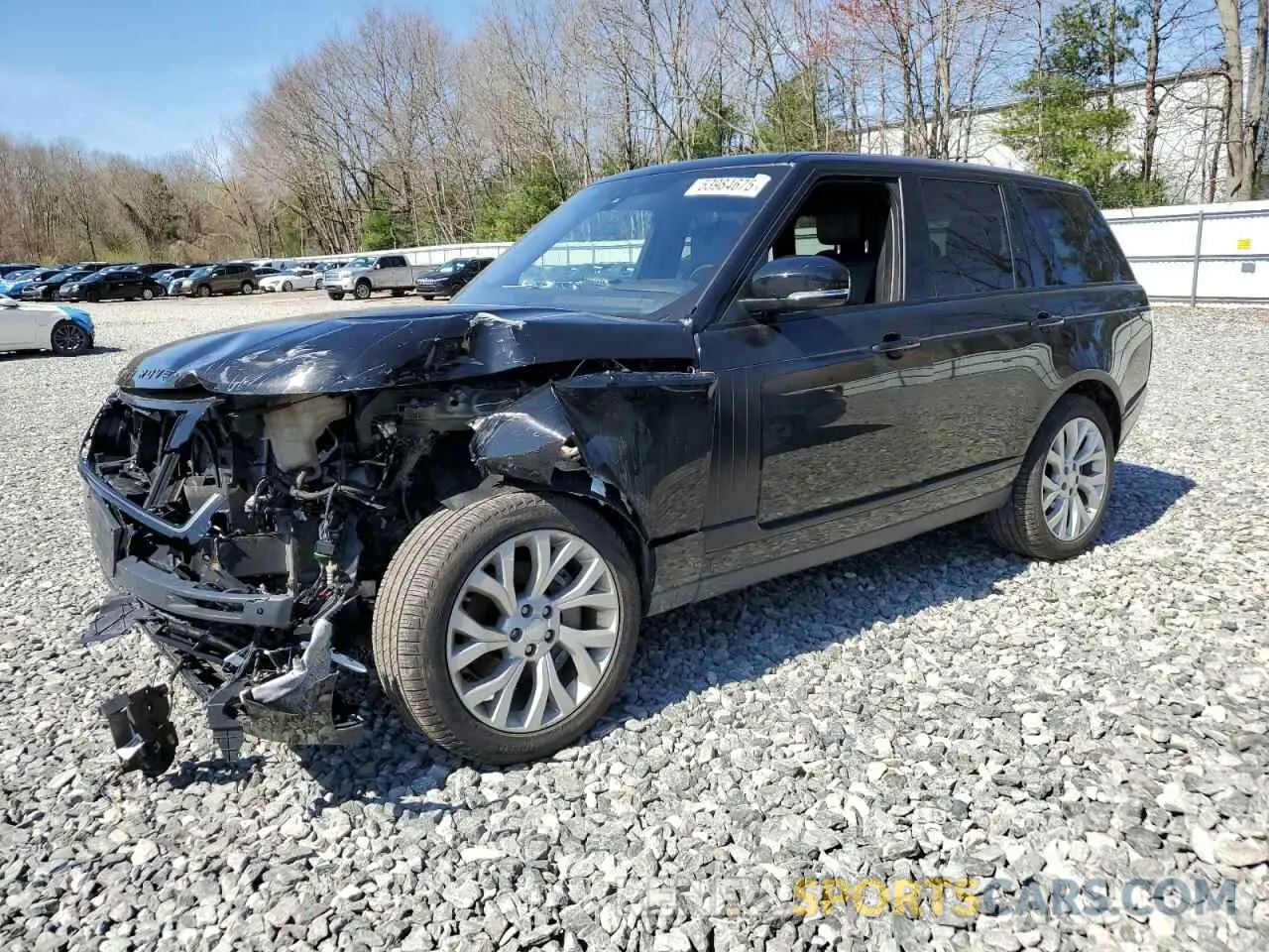 1 Photograph of a damaged car SALGR2SU0MA438834 LAND ROVER RANGEROVER 2021