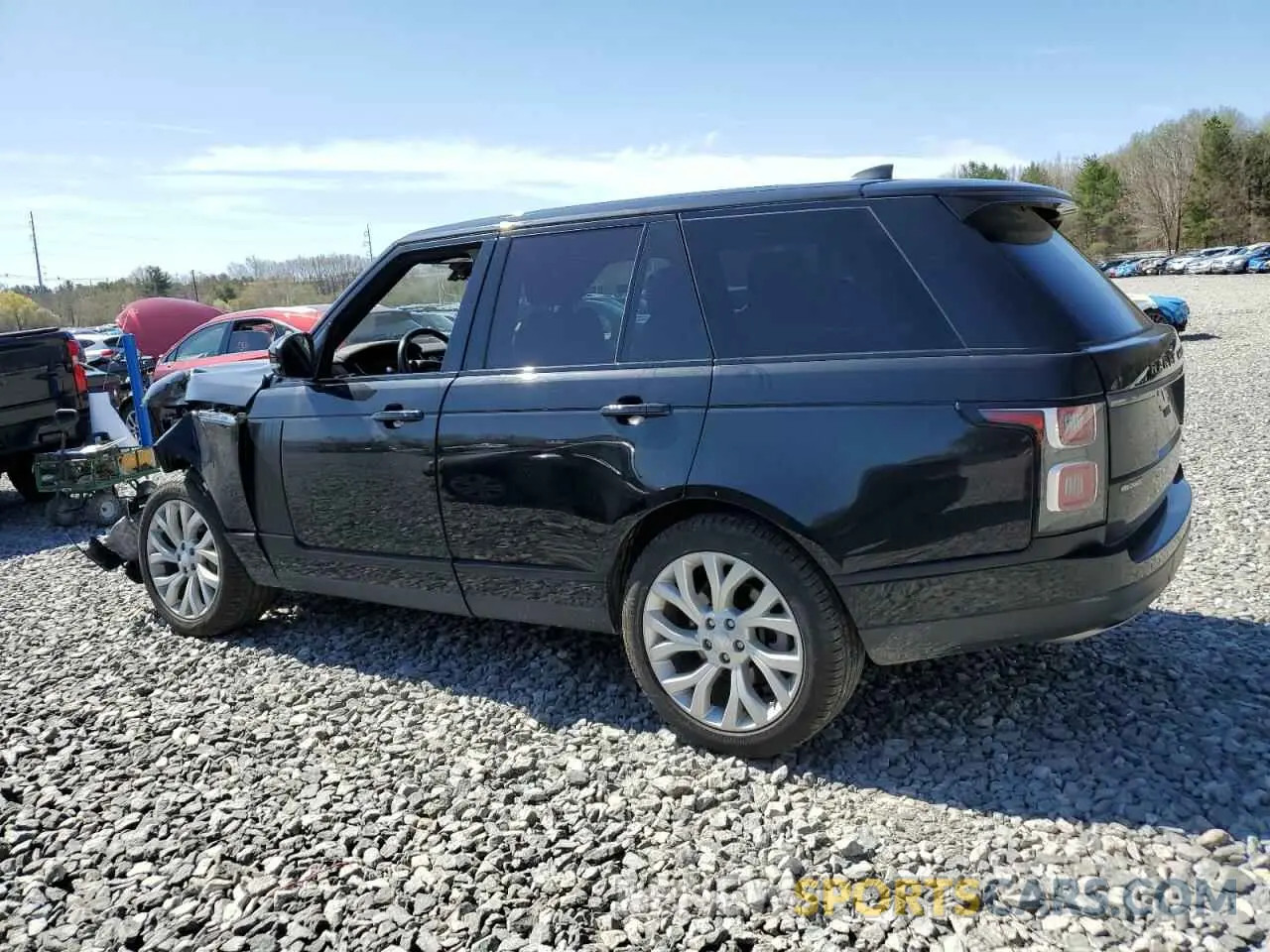 2 Photograph of a damaged car SALGR2SU0MA438834 LAND ROVER RANGEROVER 2021