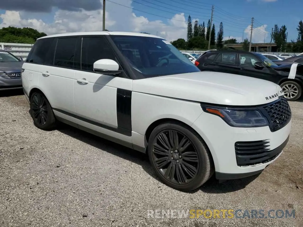 4 Photograph of a damaged car SALGR2SUXMA427503 LAND ROVER RANGEROVER 2021