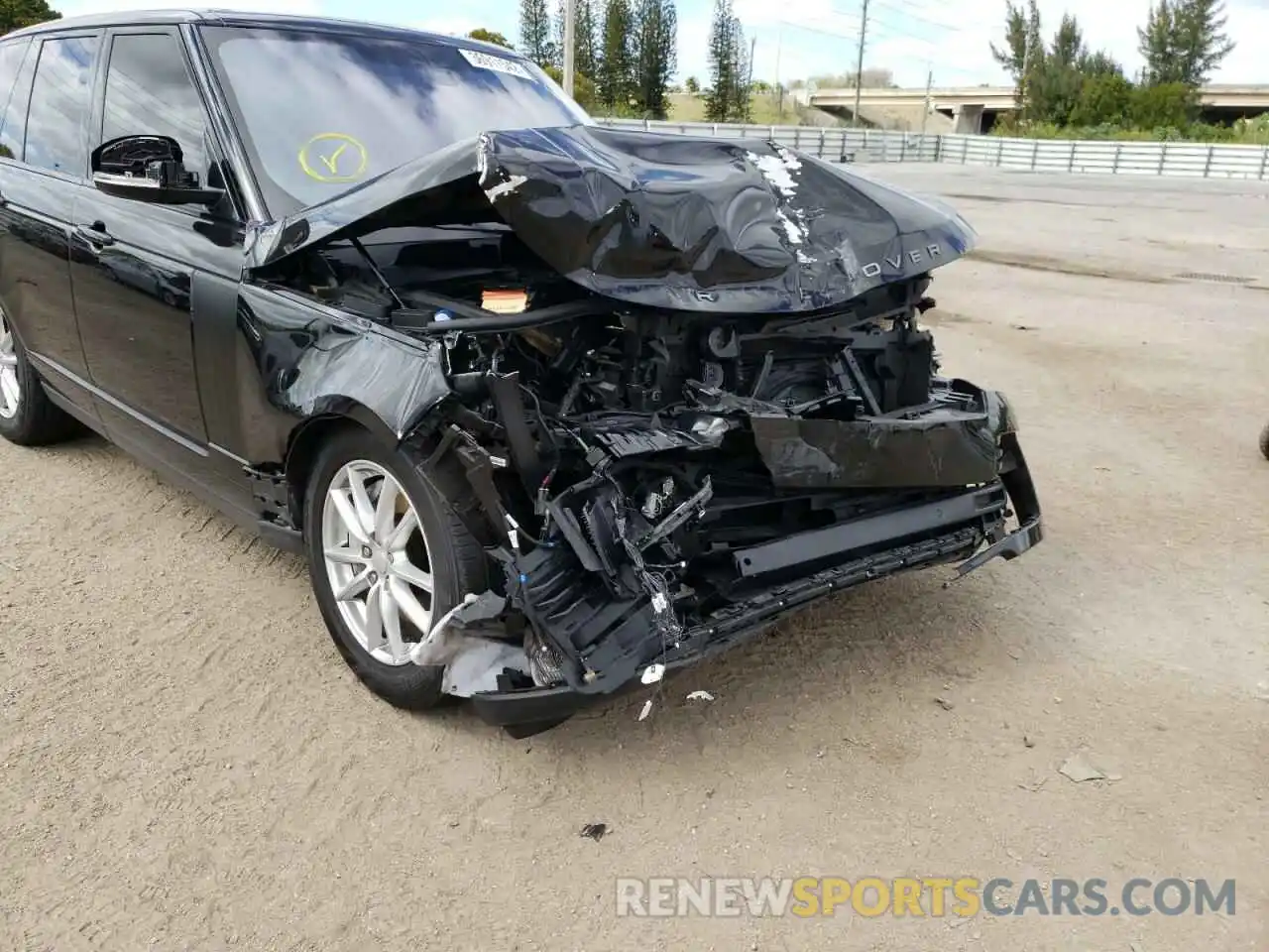 9 Photograph of a damaged car SALGR2SUXMA448173 LAND ROVER RANGEROVER 2021