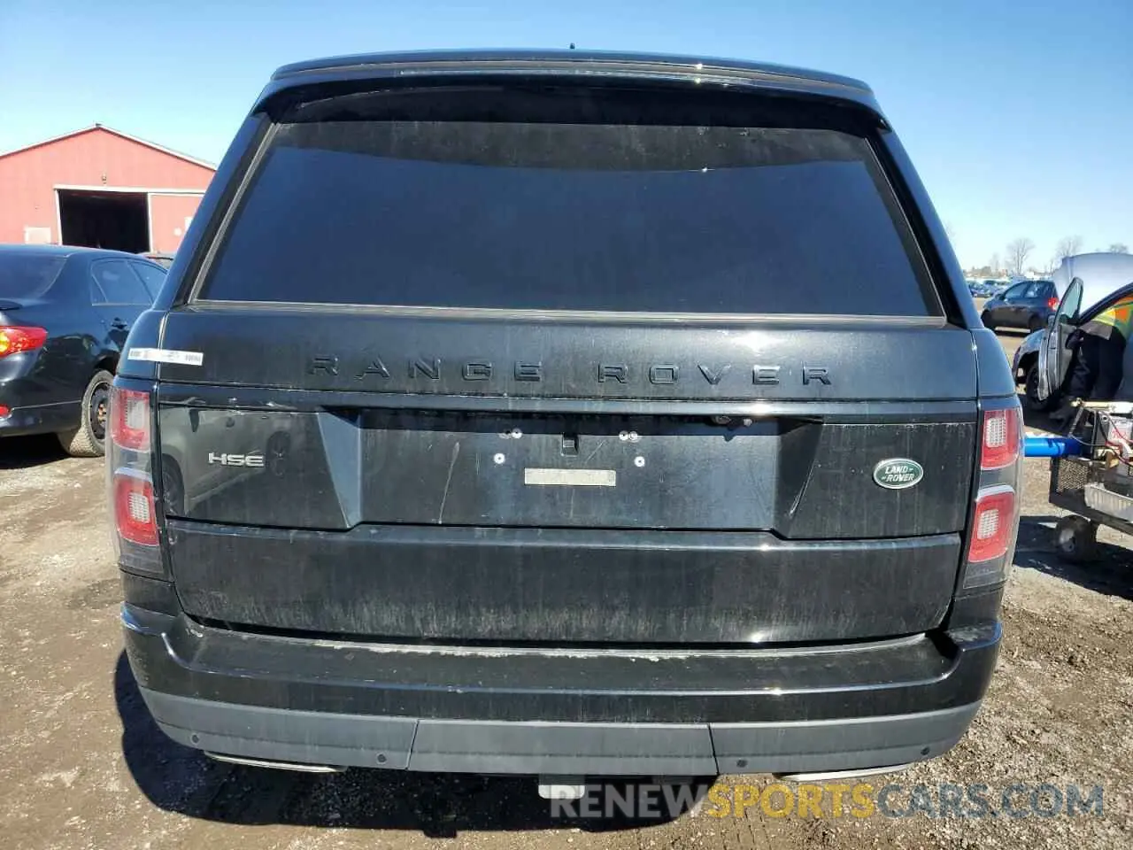 6 Photograph of a damaged car SALGS2RK8MA453915 LAND ROVER RANGEROVER 2021