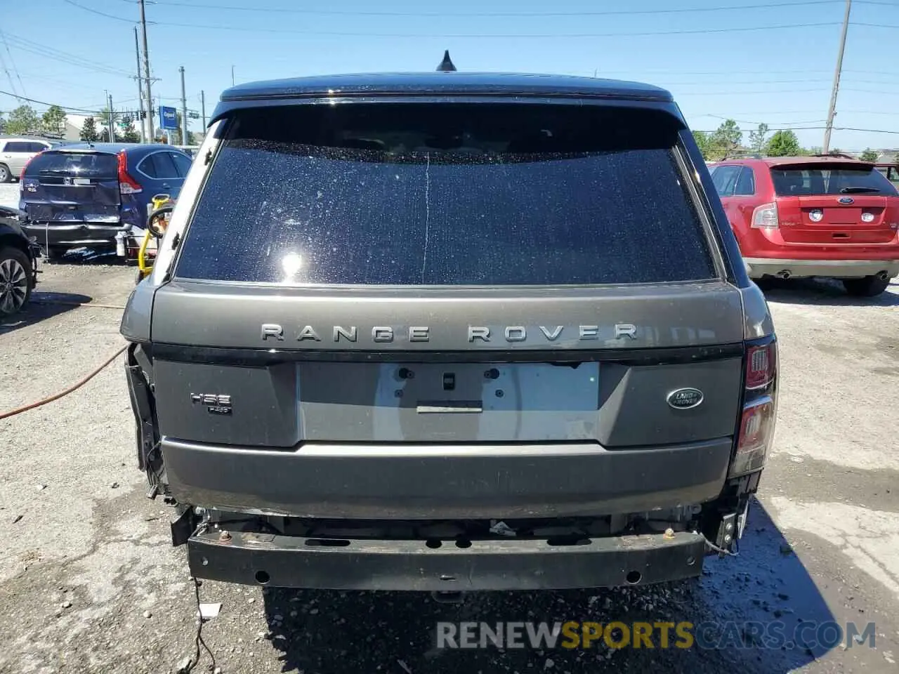 6 Photograph of a damaged car SALGS2RU1MA455989 LAND ROVER RANGEROVER 2021