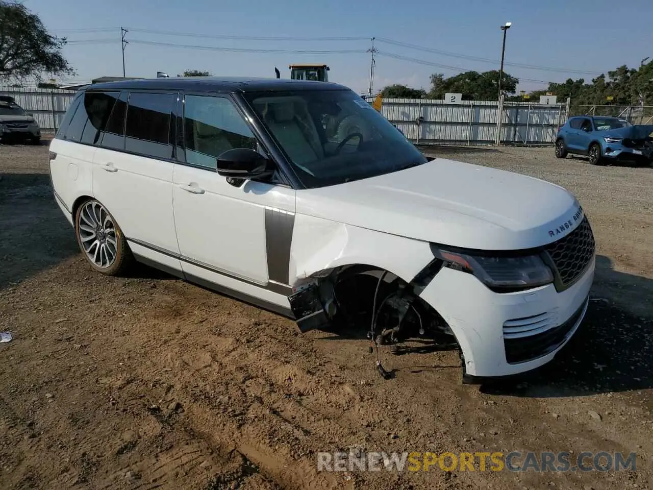 4 Photograph of a damaged car SALGS2RU2MA439543 LAND ROVER RANGEROVER 2021