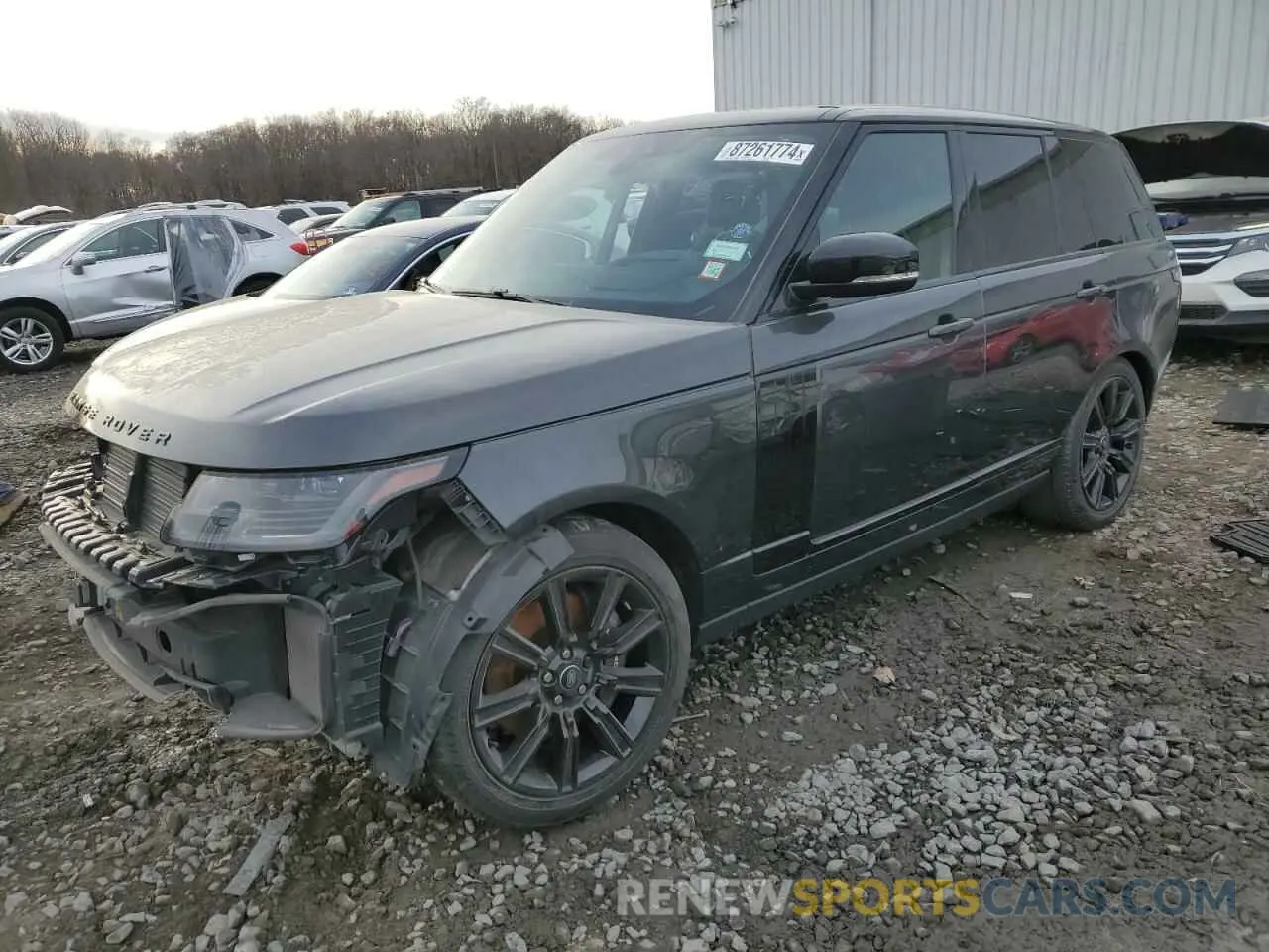 1 Photograph of a damaged car SALGS2RU3MA447943 LAND ROVER RANGEROVER 2021