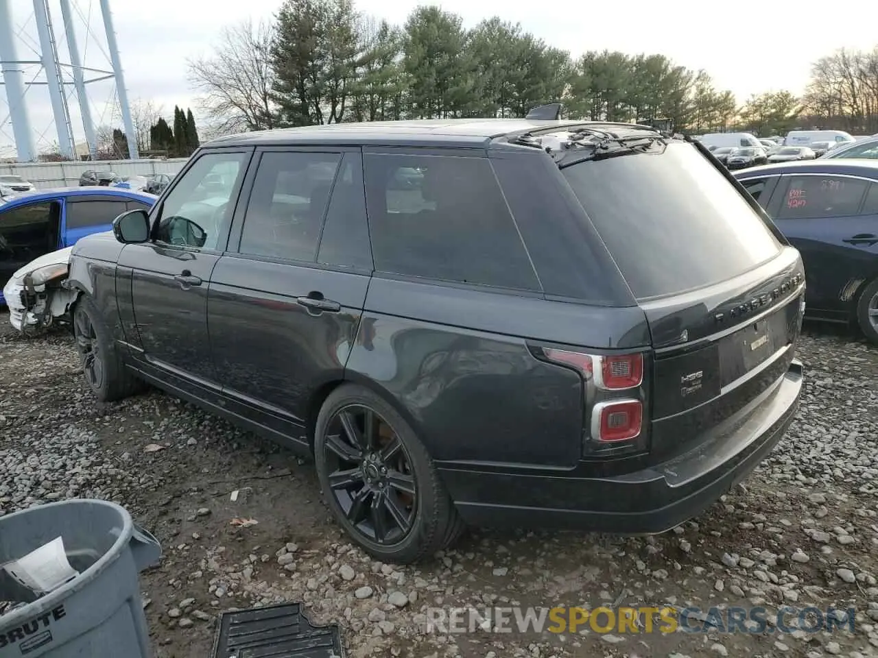 2 Photograph of a damaged car SALGS2RU3MA447943 LAND ROVER RANGEROVER 2021