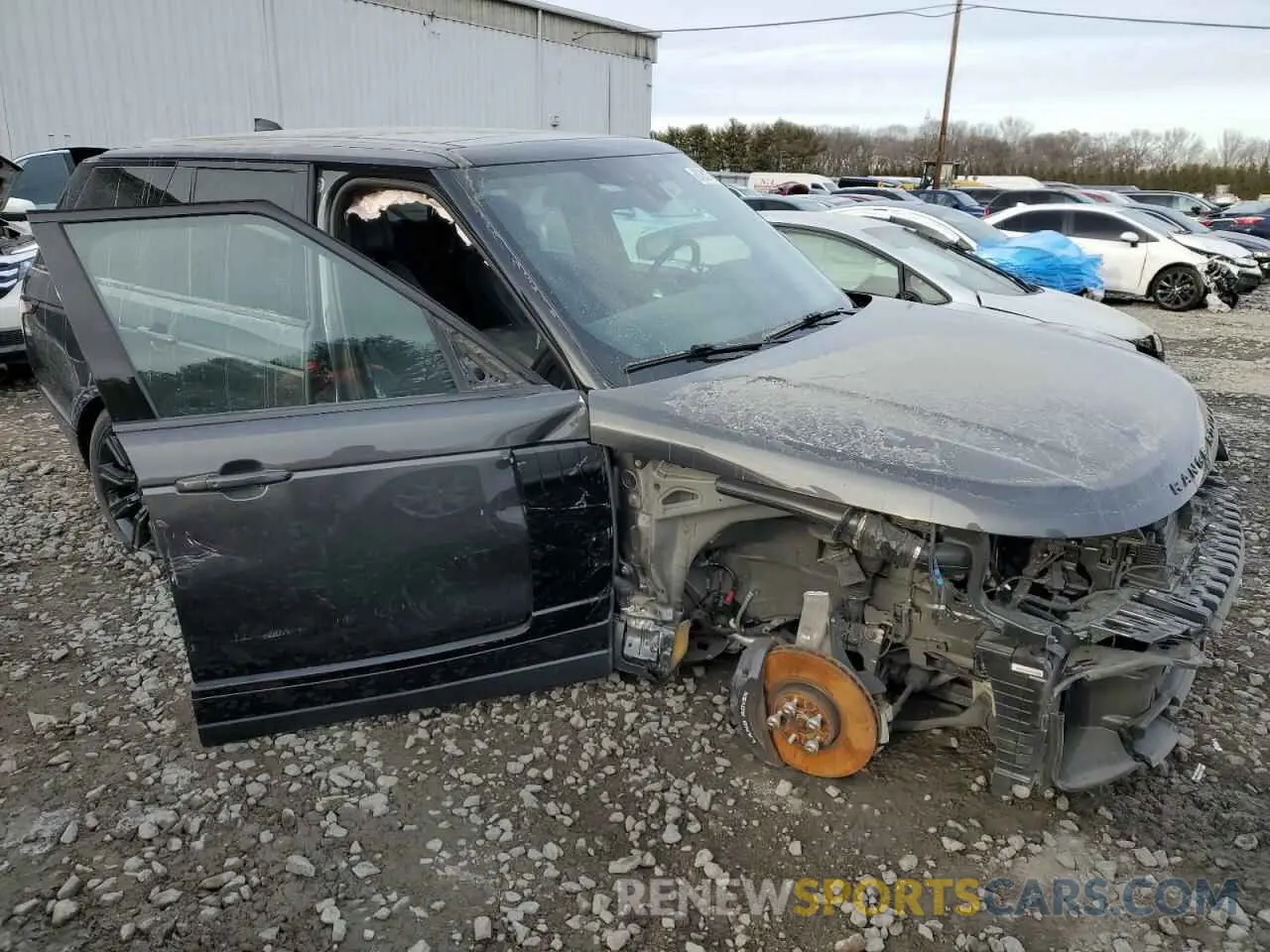 4 Photograph of a damaged car SALGS2RU3MA447943 LAND ROVER RANGEROVER 2021