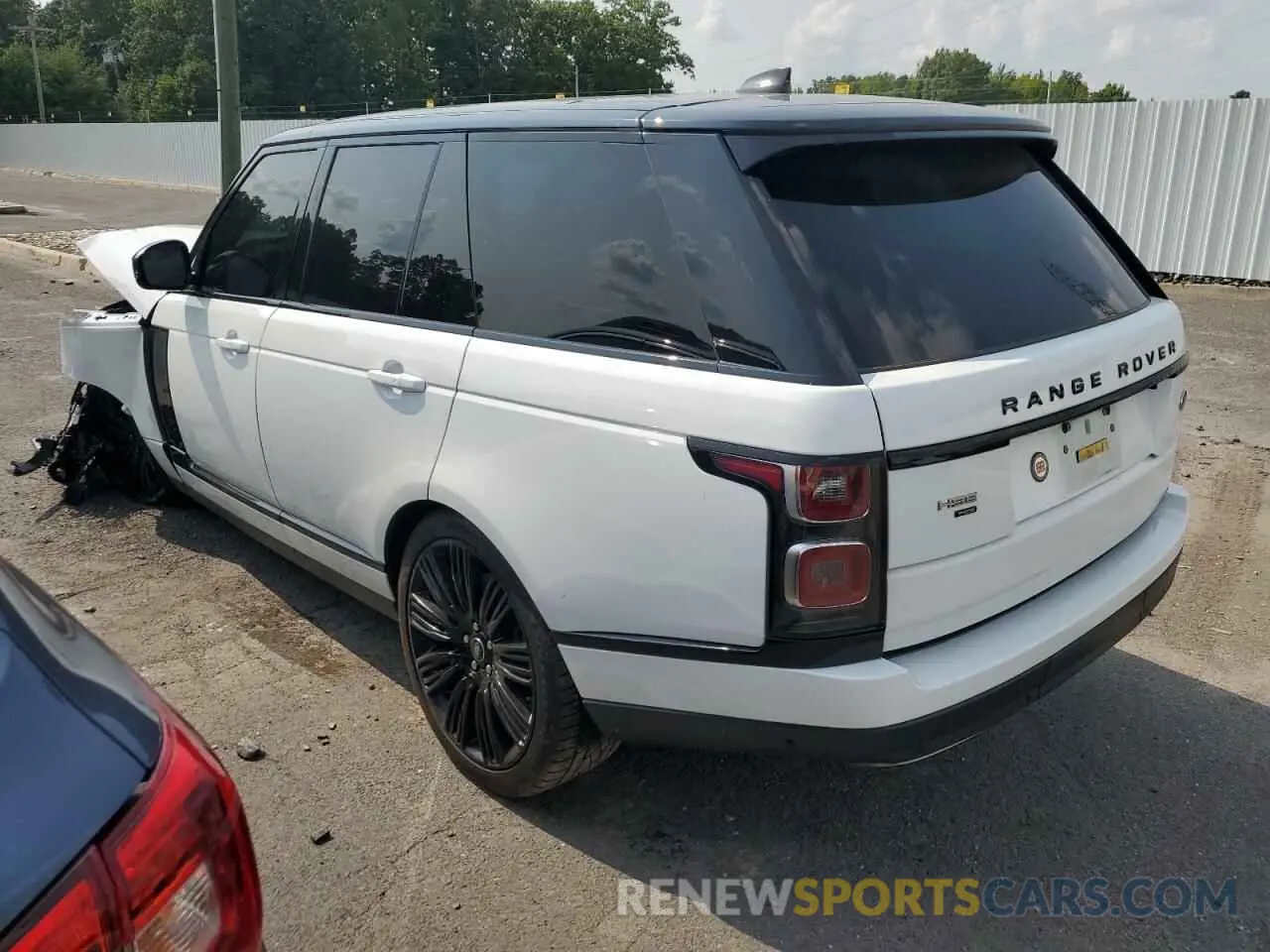 2 Photograph of a damaged car SALGS2RU5MA440766 LAND ROVER RANGEROVER 2021