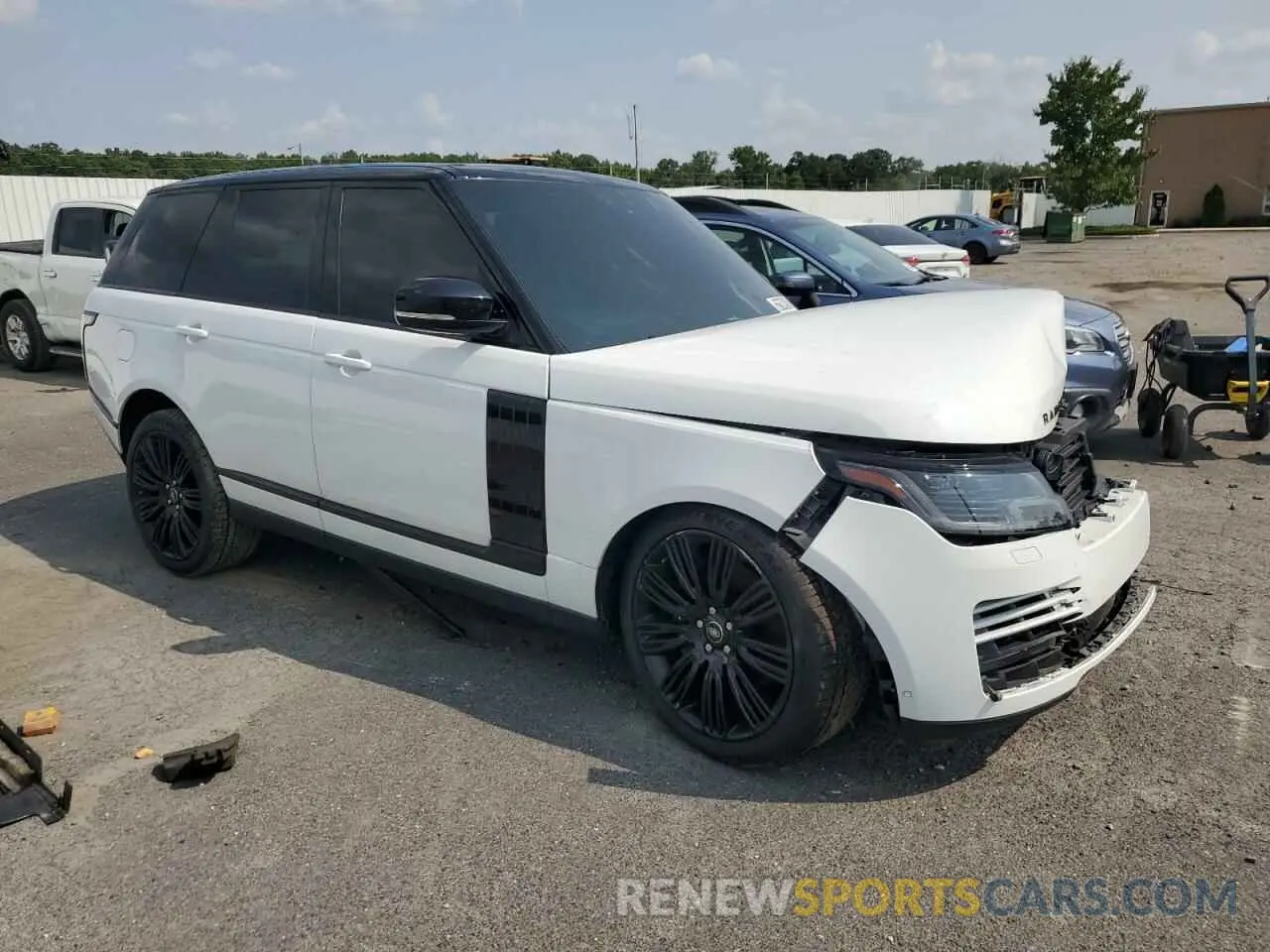 4 Photograph of a damaged car SALGS2RU5MA440766 LAND ROVER RANGEROVER 2021