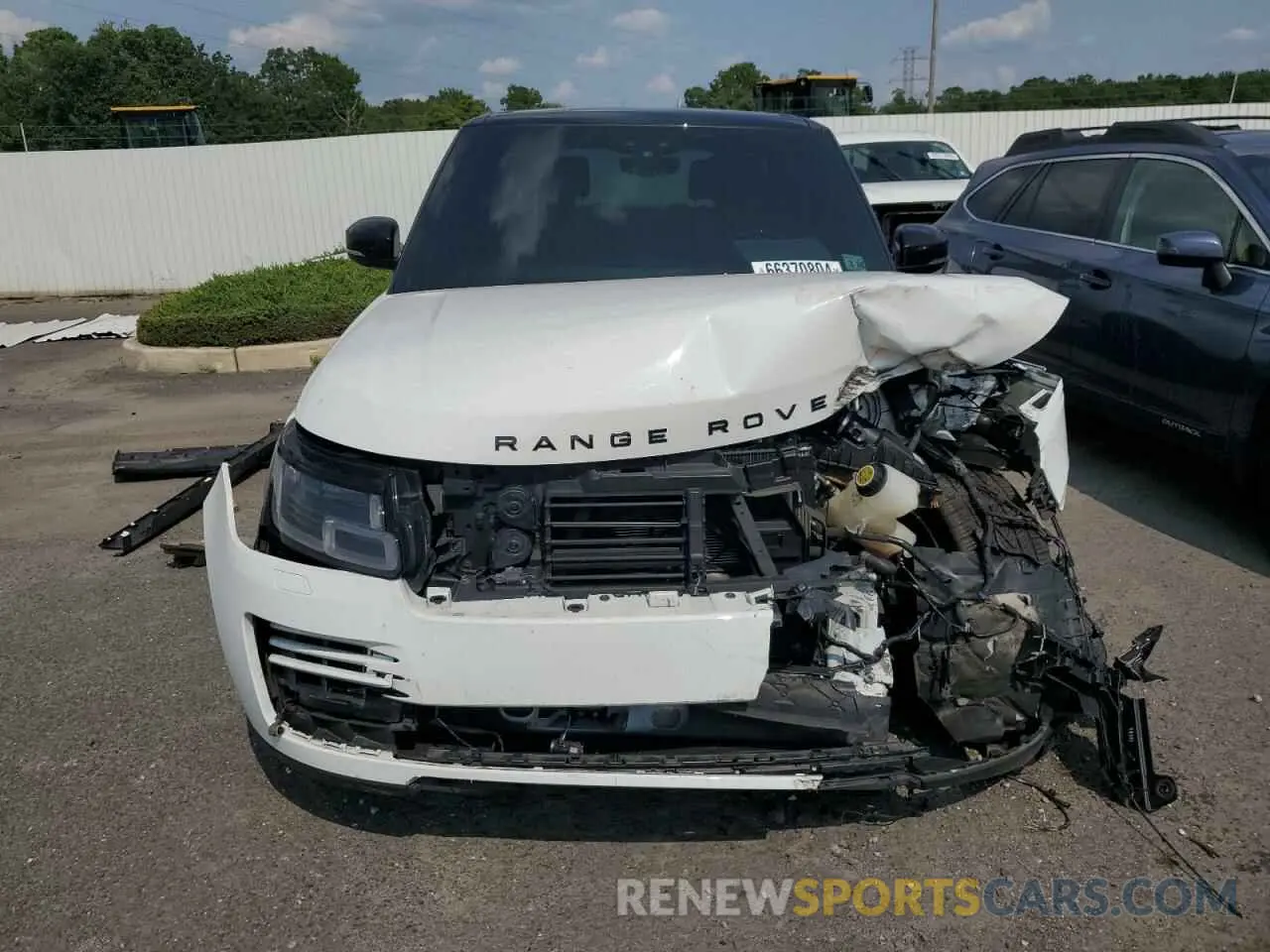 5 Photograph of a damaged car SALGS2RU5MA440766 LAND ROVER RANGEROVER 2021