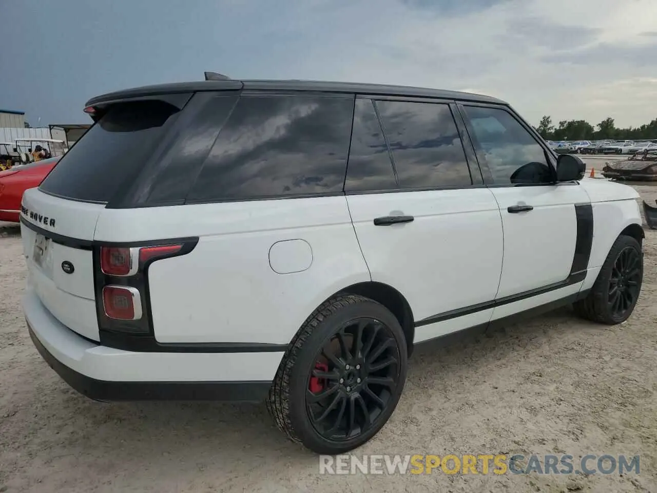 3 Photograph of a damaged car SALGS2RU5MA450701 LAND ROVER RANGEROVER 2021