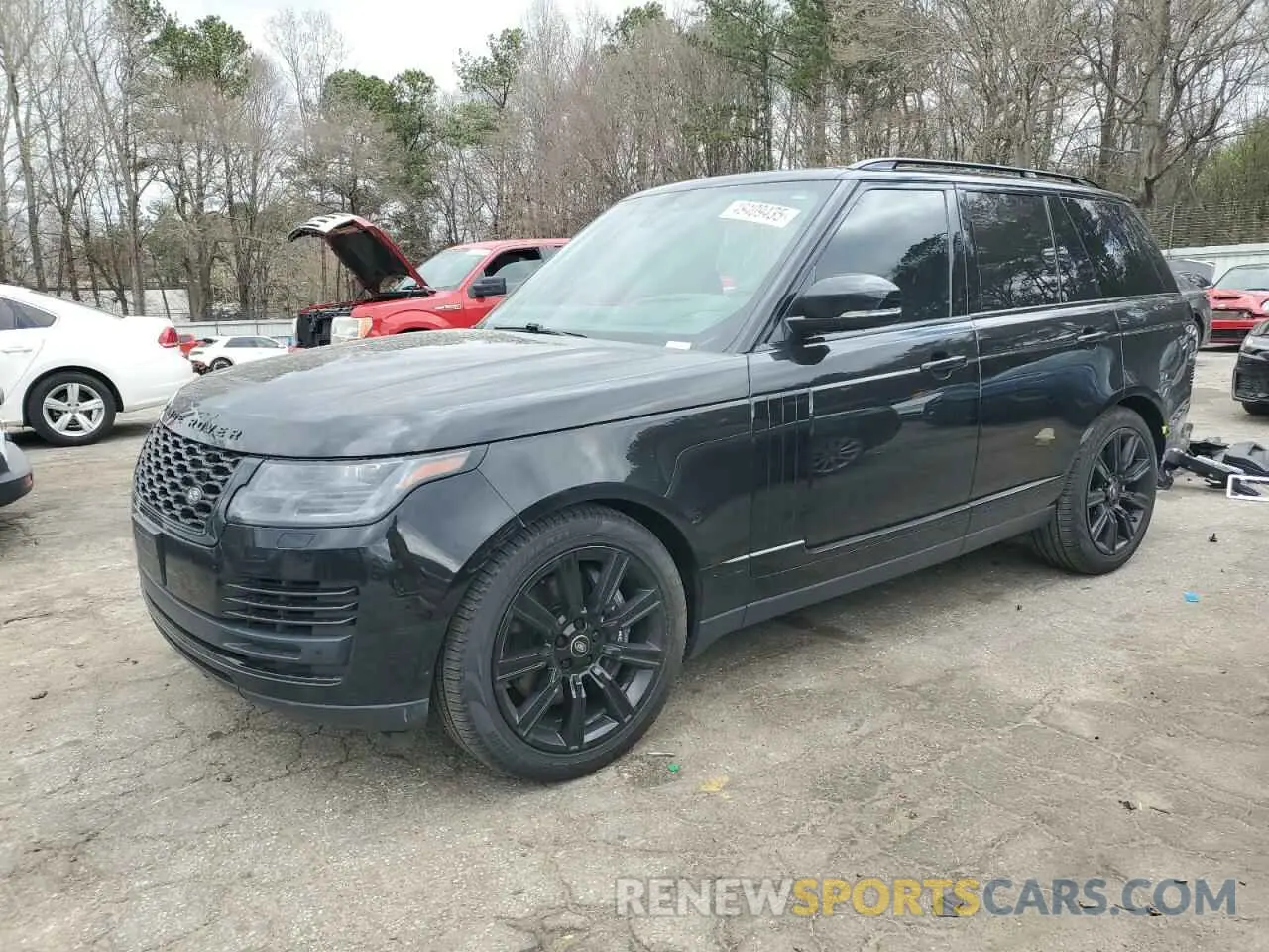1 Photograph of a damaged car SALGS2RU7MA427968 LAND ROVER RANGEROVER 2021