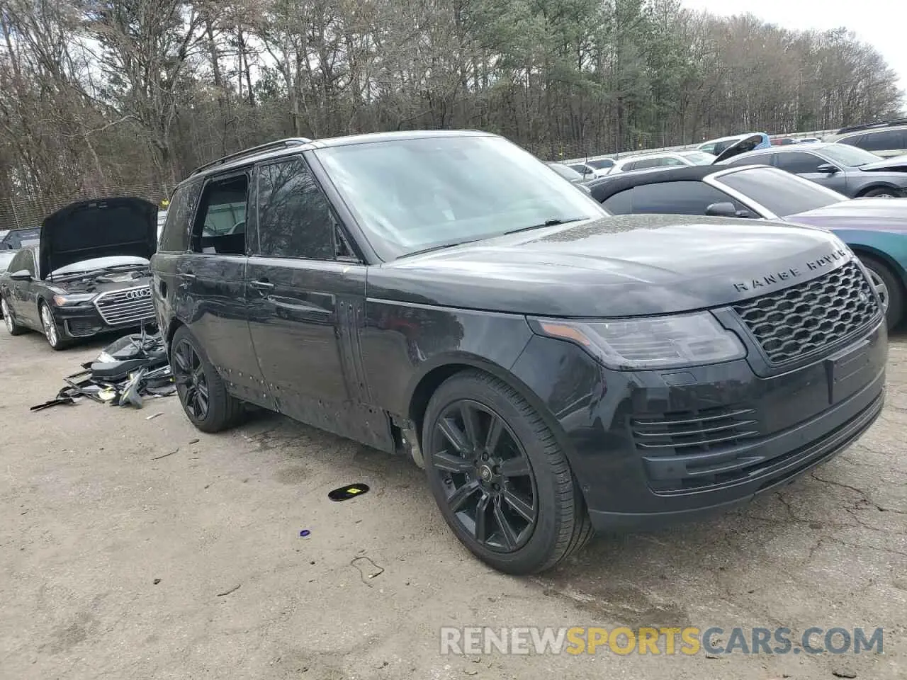 4 Photograph of a damaged car SALGS2RU7MA427968 LAND ROVER RANGEROVER 2021