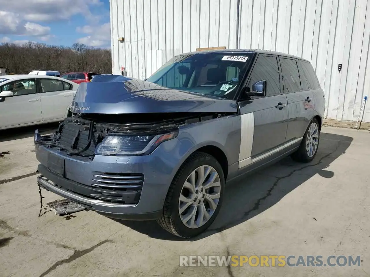 1 Photograph of a damaged car SALGS2RU8MA426067 LAND ROVER RANGEROVER 2021