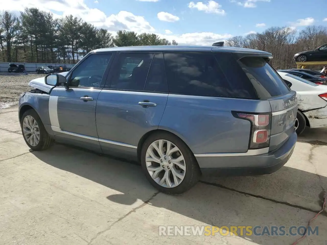 2 Photograph of a damaged car SALGS2RU8MA426067 LAND ROVER RANGEROVER 2021