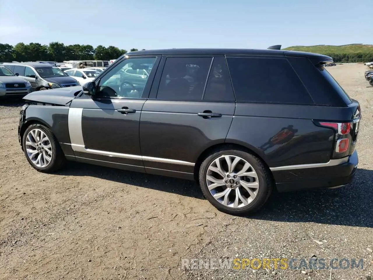 2 Photograph of a damaged car SALGS2RU8MA437294 LAND ROVER RANGEROVER 2021