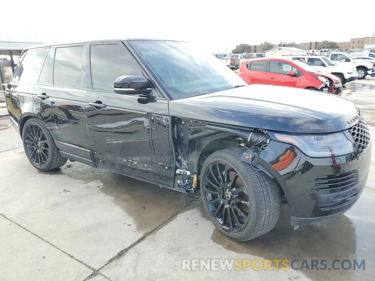4 Photograph of a damaged car SALGS2RU8MA442026 LAND ROVER RANGEROVER 2021