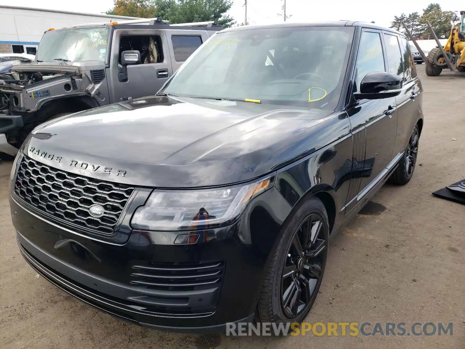 2 Photograph of a damaged car SALGS2RU8MA444830 LAND ROVER RANGEROVER 2021