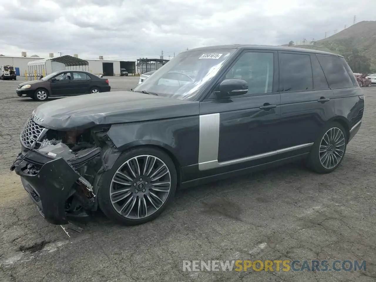 1 Photograph of a damaged car SALGS2RU9MA456081 LAND ROVER RANGEROVER 2021