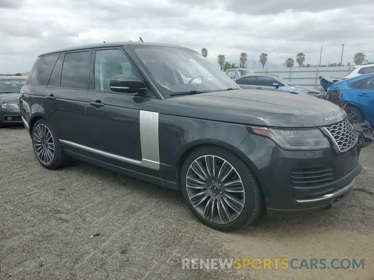 4 Photograph of a damaged car SALGS2RU9MA456081 LAND ROVER RANGEROVER 2021