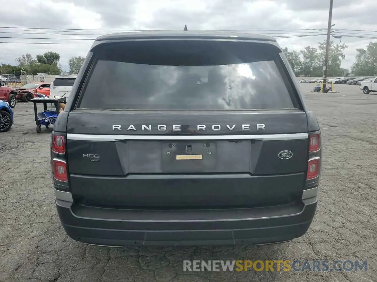 6 Photograph of a damaged car SALGS2RU9MA456081 LAND ROVER RANGEROVER 2021